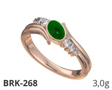 BRK-268-1 Rose_Emerald-Diamond.jpg158.jpg